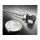 Atto RB LED Taillight Vertical mount, Clear Lens Chrome Clear LED