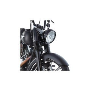 Retro Fork Boots Black Anodized