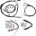 14" Ape Cable Kit Black Vinyl Non-ABS