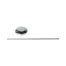 Swingarm Axle Cover Aluminium Polished