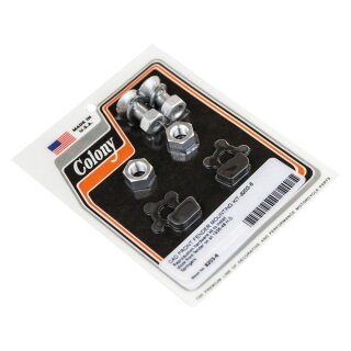 Front Fender Mounting Kit Chrome