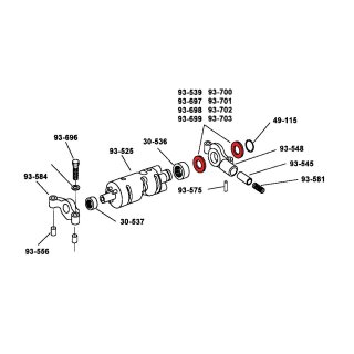 5-Speed Transmission .017" Shiftcam Thrust Washer