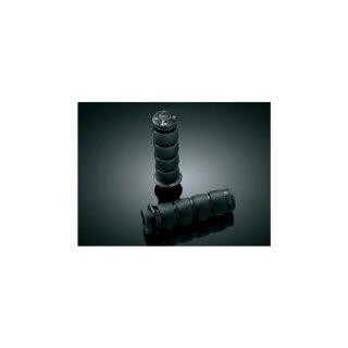 ISO Grips Black 1" Gloss Throttle By Wire