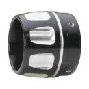 Exhaust Endcap, Thruster 3,5", Black Black 3,5"