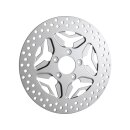 Speed Star Brake Rotor Chrome 11,8" Front