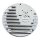 Covingtons chrom Skull Derby Cover für Harley Twin 99-18