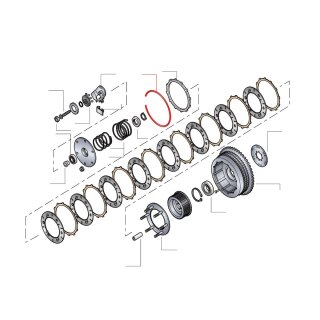 RETAINING RING, CLUTCH PLATE Clutch Plate Retaining Ring