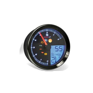 HD-1-04 Speedometer/Tachometer Scale: 225 mph; 360 km/h; Scale Color: black 85.7 mm