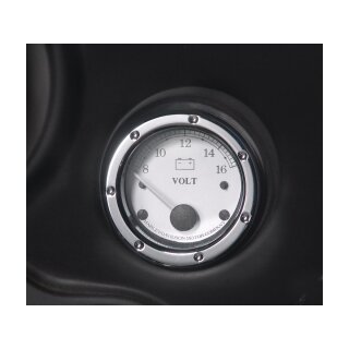 Custom Gauge Bezel Dimpled Chrome