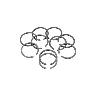 Replacement Retaining Rings Exhaust Retaining Ring Chrome