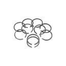 Replacement Retaining Rings Exhaust Retaining Ring Chrome