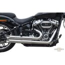Top Chopp Slash Cut Higher Exhaust System Show Chrome