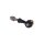 Retro LED Turn Signal V2A Black stem Black Clear LED