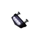 Quadro LED License Plate Light Black