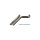 Firestarter Std. Outline Headpipes 2 1/2“ VA satin, Heat Shield hole raw