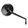 Classic Mirror 190 mm stem Black, Anodized