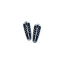 Spear Floorboard Inserts Chrome