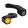 NANO Series LED Turn Signals/Position Light Black Anodized Smoke LED
