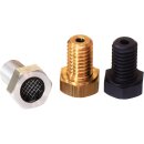 Screen Cylinder Head Breather Bolt 1/2"-13 UNC Black Anodized