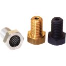 Screen Cylinder Head Breather Bolt 1/2"-13 UNC Black Anodized