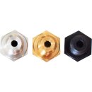 Screen Cylinder Head Breather Bolt 1/2"-13 UNC Black Anodized