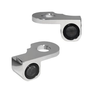 NANO Series LED Turn Signals Chrome Smoke LED