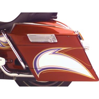 FNDR CVR& S/BAG EXT.FLT/HR93-6 Rear Fender Cover and Saddlebag Extension
