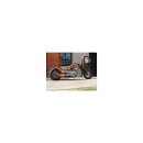 BSL SHOTGUN BAKER EXH. 2 1/4" S/S CHROM SOFTAIL 03-05