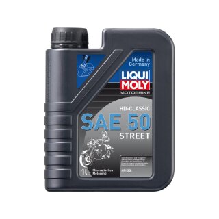 Motorbike HD-Classic Street Engine Oil SAE 50 Street, API SG /