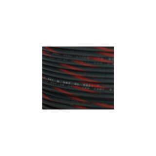 OEM Colored 1mm Wire Spools Black, Red Stripe