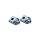 Non-Pivoting Splined Male Mount Adapters Chrome