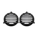 Covingtons, aluminum speaker grills finned