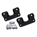 Covingtons, front fender lift kit for 21" wheel. Black