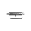 Shorty Slip-On Muffler Chrome