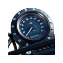 Iron Speedometer Housing Black Anodized