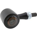 Enterprise-EP1 LED Turn Signal/Taillight/Brake Light LED, Tinted Lens, Black Metal Housing Black Smoke LED