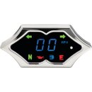 Spike Bar Mount Speedometer Scale: 255 mph; 255 km/h;...