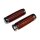 Riverside, BakeliteÂ® retro handlebar grip set. Chrome