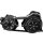 Miwaukee Eight Touring 2" Open Belt Drive Kit Black Wrinkled