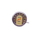 Fat Bob Speedometer Scale: 200 km/h; Scale Color:...