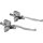 Classic Brake Master Cylinder Kit 12 mm, Satin