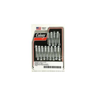 Panhead Rockerbox Cover Screw Kit Chrome