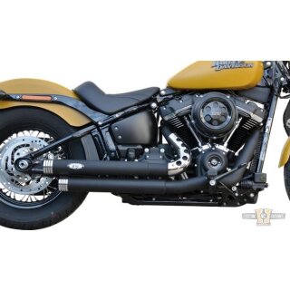 Top Chopp Staggered Exhaust System Show Chrome