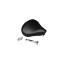 Large Smooth Spring Solo Seat Black Vinyl