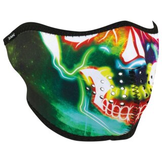 Electric Skull Neoprene Neoprene Half Face Mask