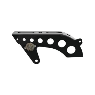 Tracker Front Pulley Guard Black Gloss