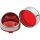 Deuce Turn Signal Visor Bezel Kit Red lens Chrome