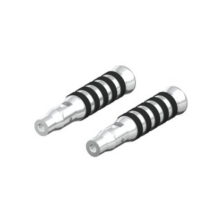 O-Ring Passenger Pegs Aluminium, Polished
