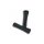 Curved Upper Fork Cover Black Gloss Powder Coated