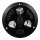 HARLEY DYNA SOFTAIL SHOVEL BLACK HKC DERBY COVER LUCKY DICE 70-98